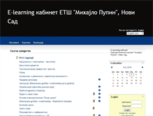 Tablet Screenshot of kabinet.etspupin.edu.rs